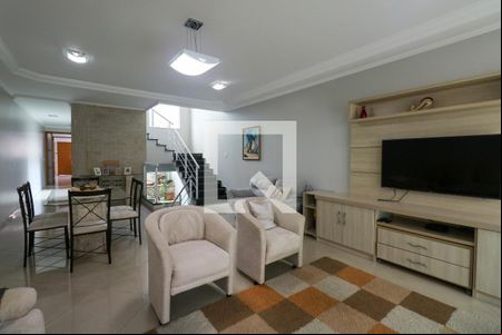 Sala de casa à venda com 3 quartos, 282m² em Osvaldo Cruz, São Caetano do Sul