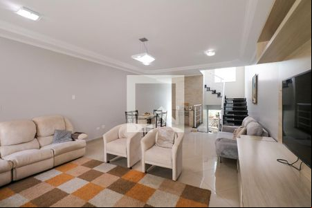 Sala de casa à venda com 3 quartos, 282m² em Osvaldo Cruz, São Caetano do Sul