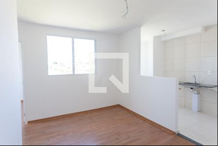 Sala de apartamento para alugar com 2 quartos, 50m² em Maria da Conceicao, Contagem