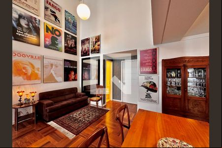 Sala de apartamento à venda com 3 quartos, 134m² em Vila Cordeiro, São Paulo