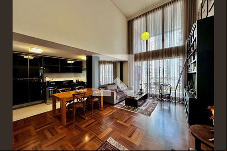 Sala de apartamento à venda com 3 quartos, 134m² em Vila Cordeiro, São Paulo