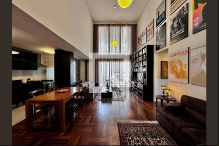 Sala de apartamento à venda com 3 quartos, 134m² em Vila Cordeiro, São Paulo