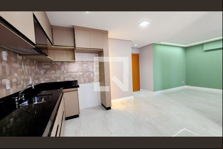 Sala/Cozinha de apartamento à venda com 2 quartos, 70m² em Vila Progresso, Jundiaí