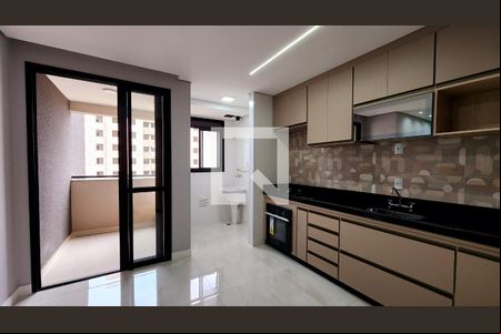 Sala/Cozinha de apartamento à venda com 2 quartos, 70m² em Vila Progresso, Jundiaí