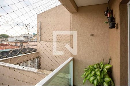 Varanda da Sala de casa à venda com 3 quartos, 127m² em Centro, Diadema