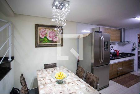 Sala de Jantar de casa à venda com 3 quartos, 127m² em Centro, Diadema
