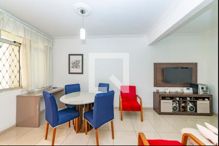 Sala de apartamento à venda com 3 quartos, 119m² em Madre Gertrudes, Belo Horizonte