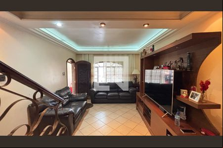 Sala de casa à venda com 3 quartos, 221m² em Jardim Ipanema, Santo André