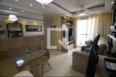 Sala de apartamento à venda com 2 quartos, 66m² em Vila Mimosa, Campinas