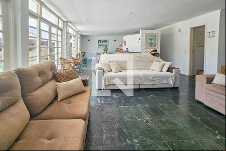 Sala de apartamento para alugar com 4 quartos, 350m² em Jardim Acapulco, Guarujá