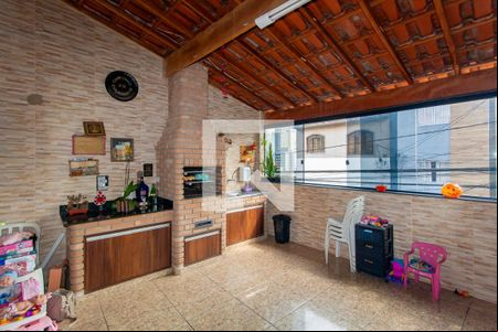 Área externa - Churrasqueira de casa à venda com 4 quartos, 224m² em Vila Ema, São Paulo