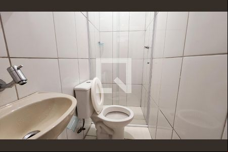 Banheiro da Suíte de casa à venda com 2 quartos, 120m² em Vila Progresso, Jundiaí