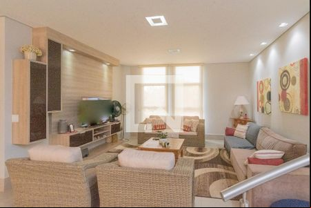 Sala de casa para alugar com 3 quartos, 405m² em Swiss Park, Campinas