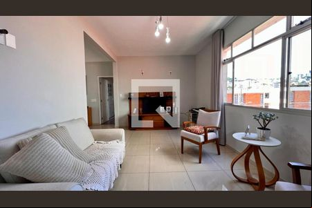 Sala de apartamento à venda com 3 quartos, 90m² em Vila Paris, Belo Horizonte