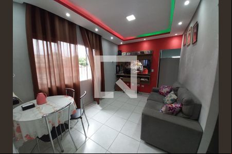 Sala de casa para alugar com 3 quartos, 126m² em Parque Sao Vicente, São Vicente