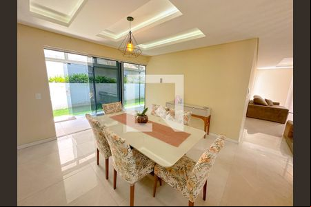 Sala de Jantar de casa de condomínio para alugar com 3 quartos, 200m² em São João do Rio Vermelho, Florianópolis