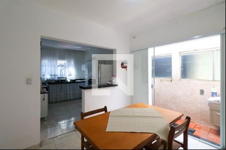 Sala de Jantar de casa à venda com 1 quarto, 63m² em Nova Gerti, São Caetano do Sul