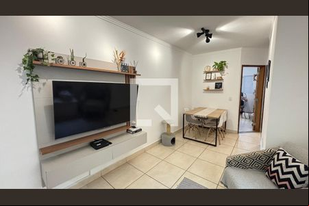 Sala - Sala de Jantar de apartamento à venda com 2 quartos, 65m² em Vila Sacadura Cabral, Santo André