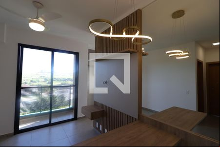 Sala de apartamento para alugar com 2 quartos, 55m² em Bonfim Paulista, Ribeirão Preto
