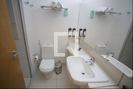 Banheiro /Studio de kitnet/studio à venda com 1 quarto, 21m² em Cidade Jardim, Belo Horizonte