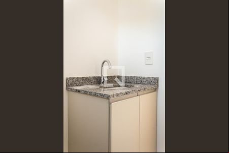 Banheiro da Suíte 1 de kitnet/studio à venda com 1 quarto, 25m² em Vila Campestre, São Bernardo do Campo