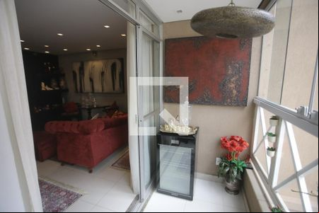 Varanda - Sala de apartamento à venda com 3 quartos, 83m² em Buritis, Belo Horizonte