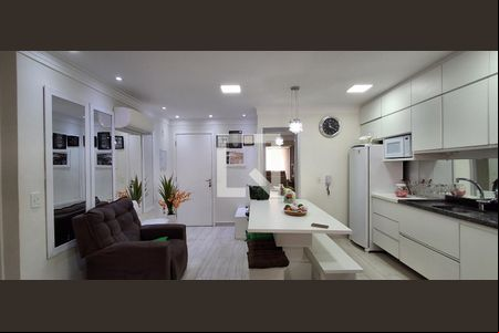 Sala de apartamento para alugar com 2 quartos, 60m² em Osvaldo Cruz, São Caetano do Sul