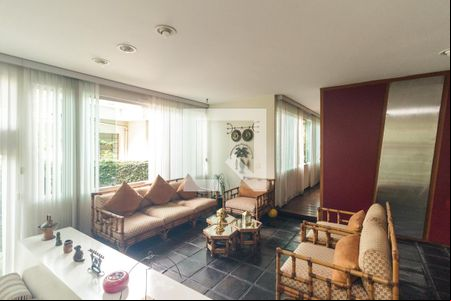 Sala de casa para alugar com 5 quartos, 407m² em Pacaembu, São Paulo
