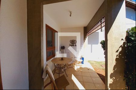 Varanda da Sala de Estar de casa de condomínio à venda com 4 quartos, 398m² em Jardim das Palmeiras, Campinas