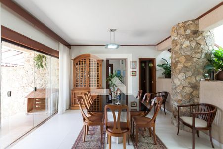 Sala de Jantar de casa de condomínio para alugar com 5 quartos, 600m² em Bosque Residencial do Jambreiro, Nova Lima