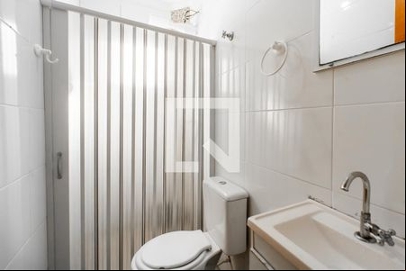 Banheiro de apartamento à venda com 1 quarto, 41m² em Jardim Maringa, São Paulo