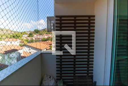 Varanda da Sala de apartamento à venda com 3 quartos, 84m² em Badu, Niterói