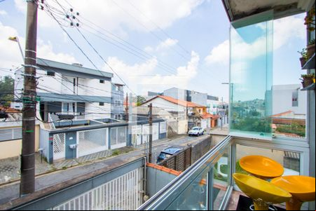 Varanda gourmet de casa de condomínio à venda com 2 quartos, 92m² em Vila Tibiriçá, Santo André