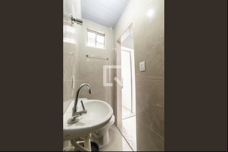 Banheiro de kitnet/studio à venda com 1 quarto, 16m² em Santa Cruz, Belo Horizonte