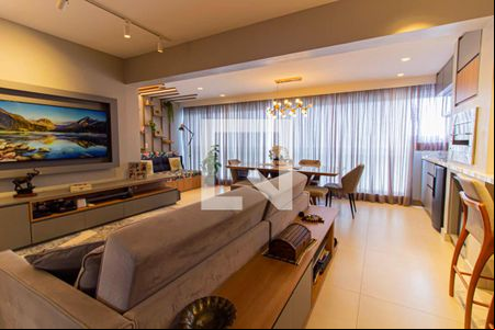 Sala de apartamento para alugar com 3 quartos, 105m² em Barra Funda, São Paulo