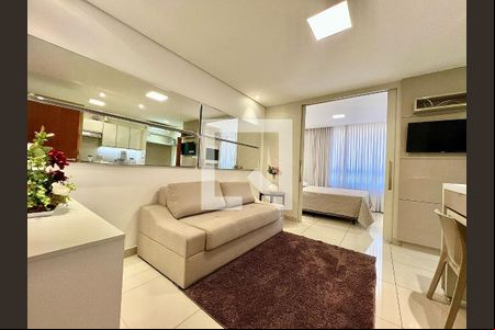 Sala de kitnet/studio à venda com 1 quarto, 33m² em Santa Rosa, Belo Horizonte