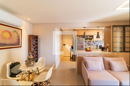 Sala de apartamento à venda com 2 quartos, 90m² em Jardim Brasil, Campinas