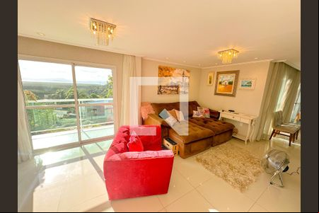 Sala de TV de casa para alugar com 3 quartos, 350m² em Campeche Central, Florianópolis