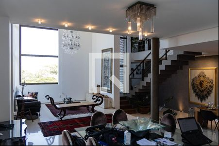 Sala de casa para alugar com 4 quartos, 596m² em Estoril, Belo Horizonte