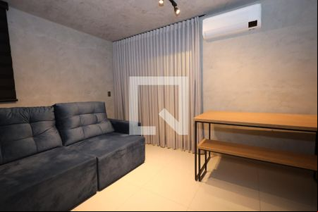 Sala de apartamento para alugar com 2 quartos, 68m² em Vila Rosa, Goiânia
