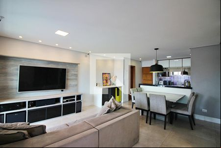 Sala de apartamento para alugar com 2 quartos, 90m² em Vila Dayse, São Bernardo do Campo