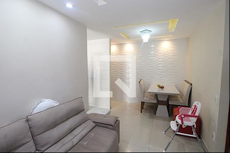 Sala de apartamento à venda com 2 quartos, 50m² em Del Castilho, Rio de Janeiro