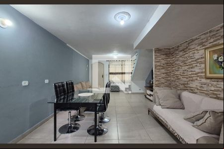 Sala de casa para alugar com 3 quartos, 163m² em Vila Camilópolis, Santo André