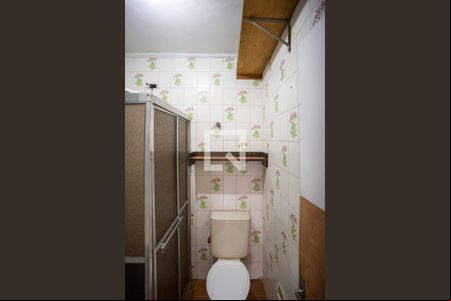 Banheiro de kitnet/studio à venda com 1 quarto, 33m² em Vila Jerusalem, São Bernardo do Campo