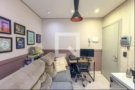 Sala de apartamento à venda com 1 quarto, 44m² em Vila Jerusalem, São Bernardo do Campo