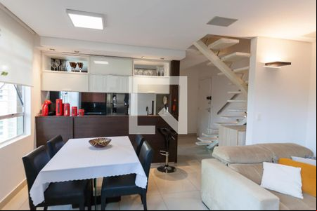 Sala de Jantar de apartamento para alugar com 2 quartos, 68m² em Vale do Sereno, Nova Lima