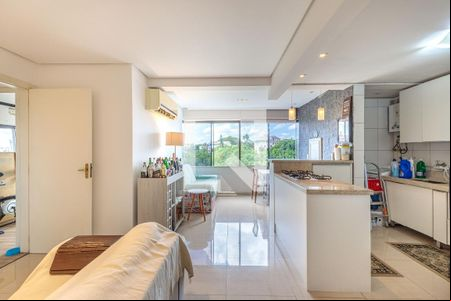 Sala de apartamento à venda com 3 quartos, 75m² em Cristo Redentor, Porto Alegre