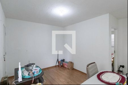 Sala de apartamento para alugar com 2 quartos, 44m² em Caiapos, Contagem