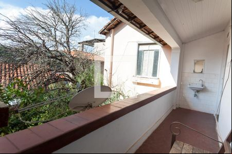 Varanda da Sala de casa à venda com 3 quartos, 450m² em Centro, Nova Lima