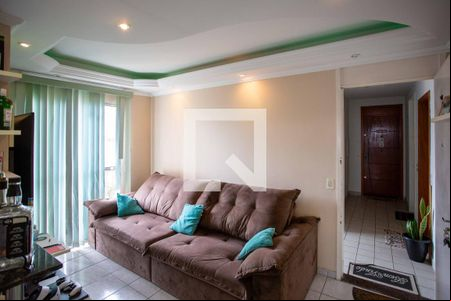 Sala de apartamento à venda com 2 quartos, 56m² em Casa Grande, Diadema